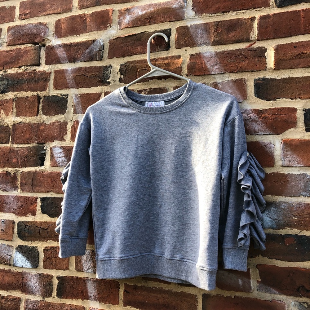 Girls ( size 10-12) fancy sweatshirt
